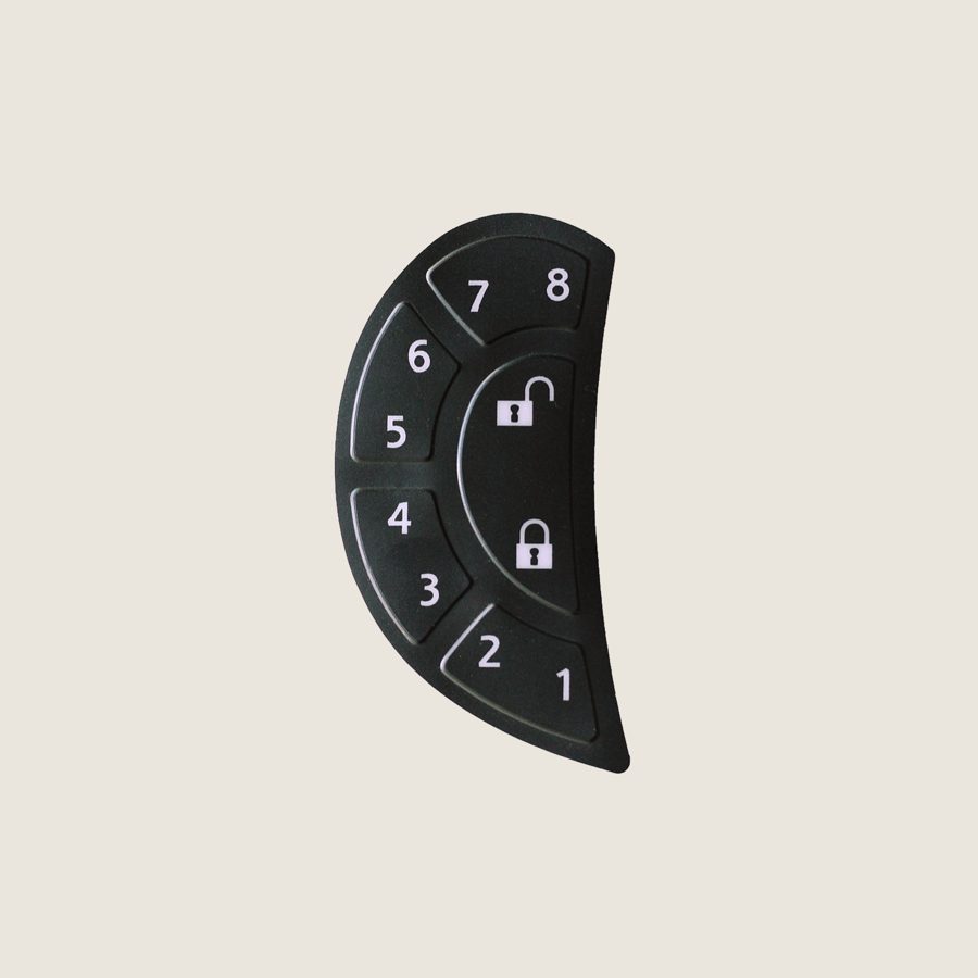RVLock V4 LH Keypad Membrane