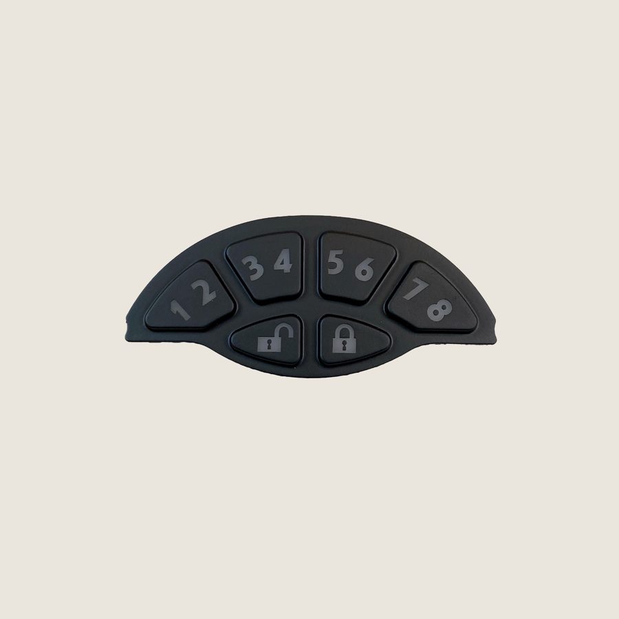 RVLock Keyless Baggage Durō Keypad Premium Membrane