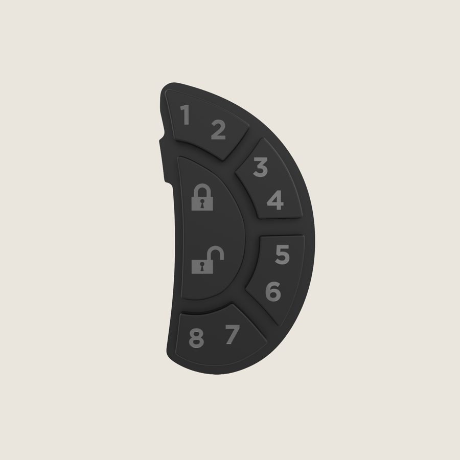 RVLock V4 Durō Keypad Premium Membrane