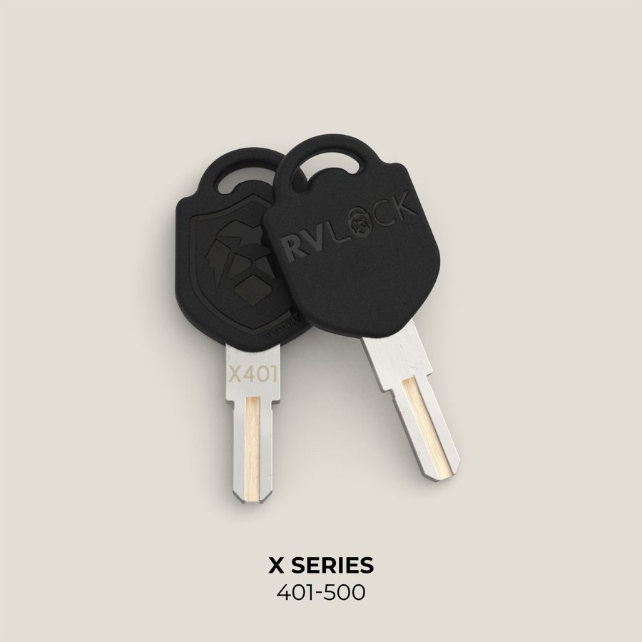 RVLock X-Series™️ Replacement Keys 401-500